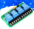 Module Relay 4 kênh 5V 30A âm/dương kích cho PLC